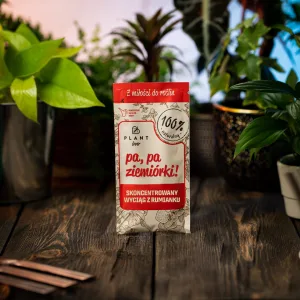 Plant Lover w 100% organiczny nawóz - Pa, pa ziemiórki!