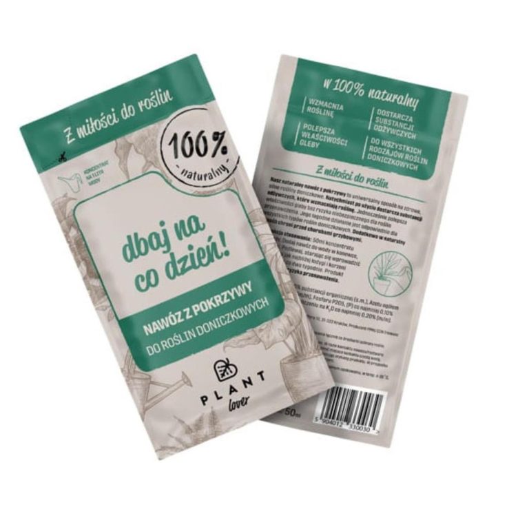 Plant Lover w 100% naturalny nawóz - Dbaj na co dzień