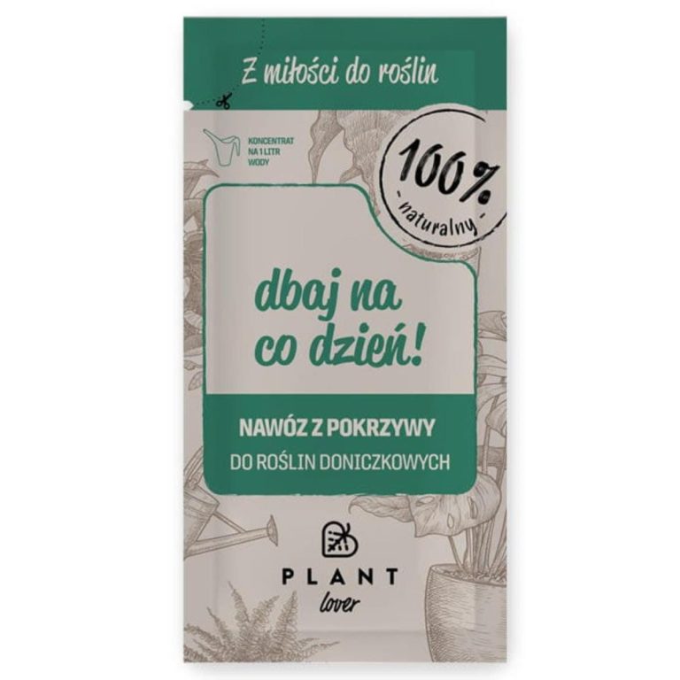 Plant Lover w 100% naturalny nawóz - Dbaj na co dzień