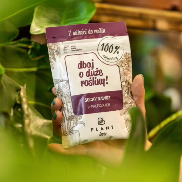 Plant Lover w 100% naturalny nawóz - Dbaj o duże rośliny