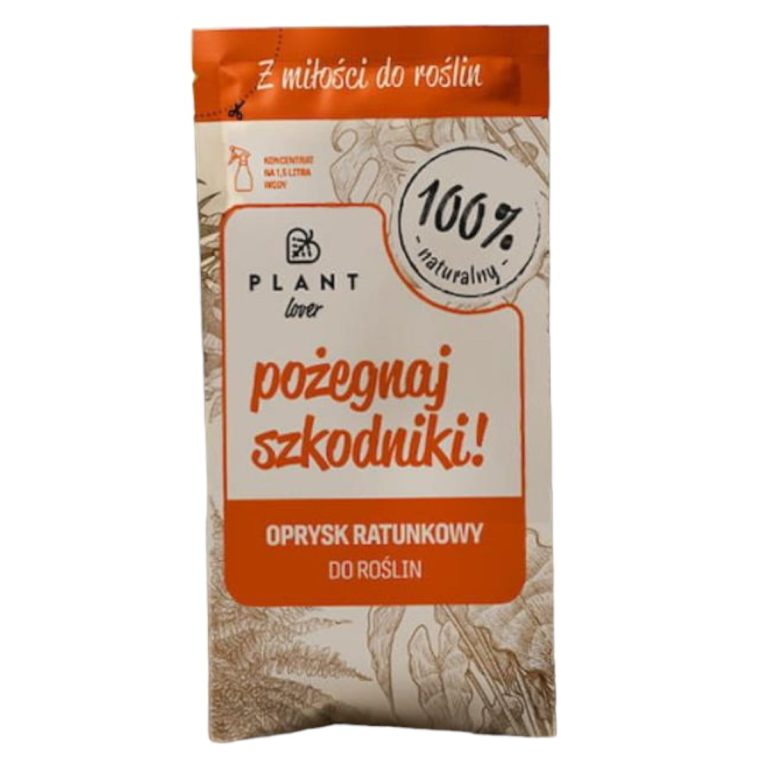 Plant Lover w 100% organiczny oprysk - Pożegnaj szkodniki