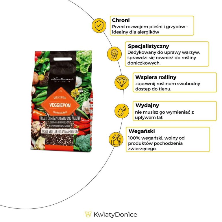 Podłoże Lechuza VEGGIE PON - podłoże do warzyw i ziół 12L