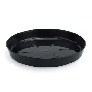 Podstawka pod doniczkę plastikowa czarna