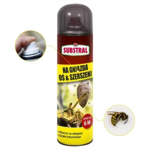 Pozbądź się gniazd os i szerszeni  Substral Areozol 500ml