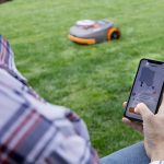 Robot koszący kosiarka automatyczna Navimow H3000E z VisionFence