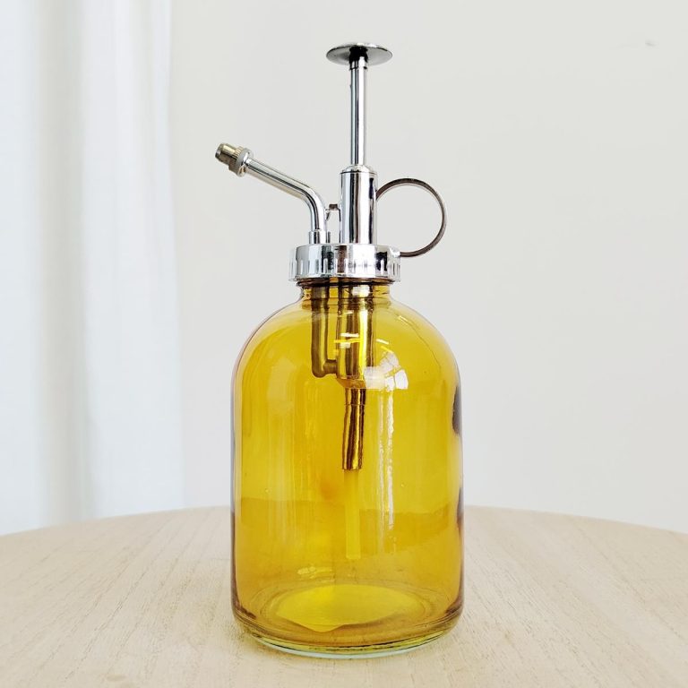 Spryskiwacz szklany żółty  0,33l