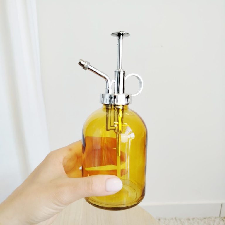 Spryskiwacz szklany żółty  0,33l