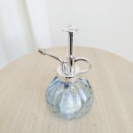 Spryskiwacz szklany niebieski okrągły 0,2l