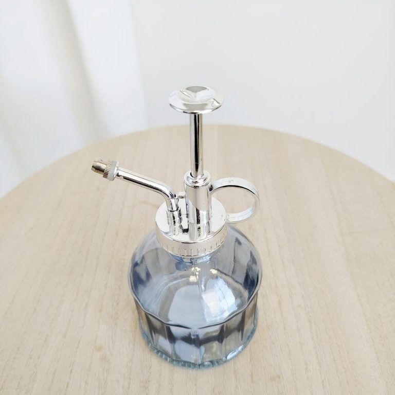 Spryskiwacz szklany niebieski cylindryczny 0,2l