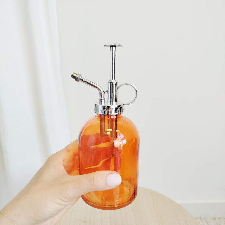 Spryskiwacz szklany pomarańczowy 0,33l