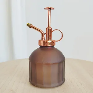 Spryskiwacz szklany mleczny brązowy 0,22l