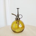 Spryskiwacz szklany żółty kula 0,4l