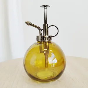 Spryskiwacz szklany żółty kula 0,4l