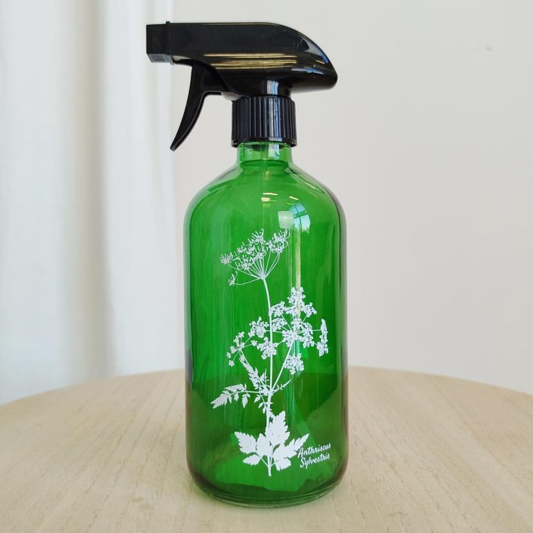 Spryskiwacz szklany zielony gorysz 0,5l