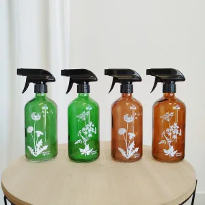 Spryskiwacz szklany brązowy mniszek 0,5l