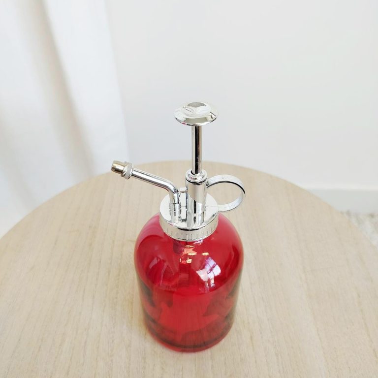 Spryskiwacz szklany czerwony 0,33l