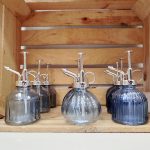 Spryskiwacz szklany niebieski cylindryczny 0,2l