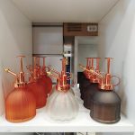 Spryskiwacz szklany mleczny brązowy 0,22l