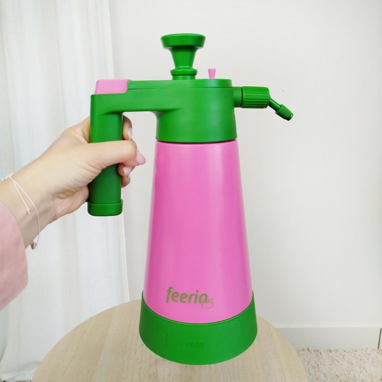 Spryskiwacz opryskiwacz zraszacz 3w1 1,5L różowy