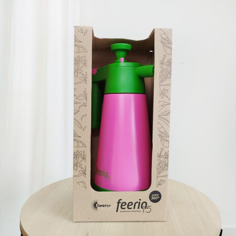 Spryskiwacz opryskiwacz zraszacz 3w1 1,5L różowy