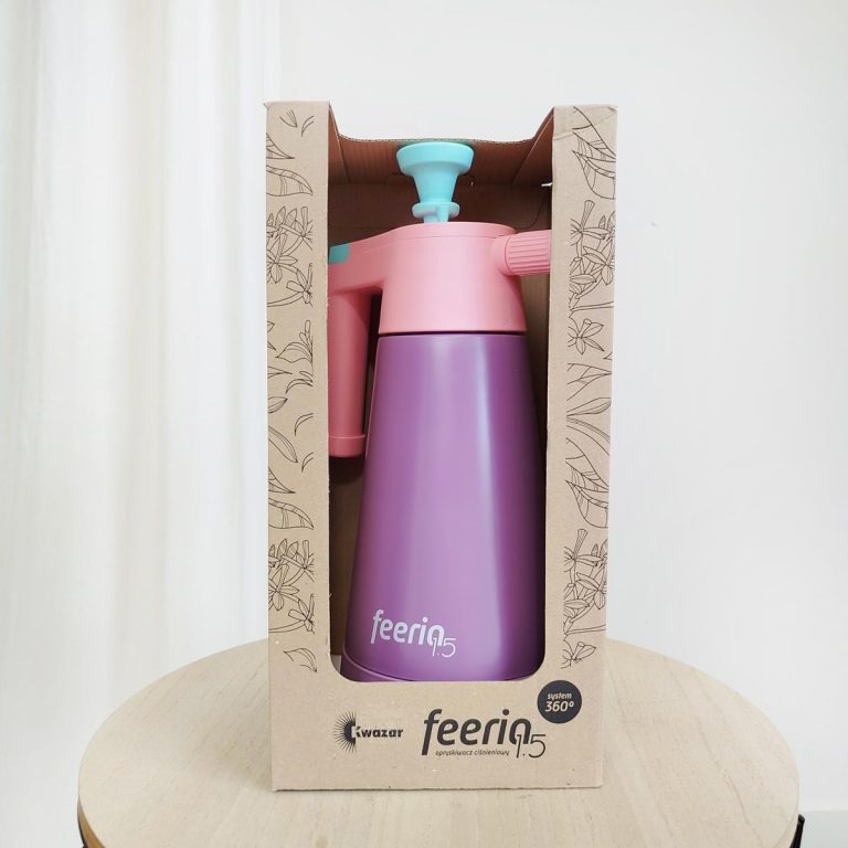 Spryskiwacz opryskiwacz zraszacz 3w1 1,5L fioletowy