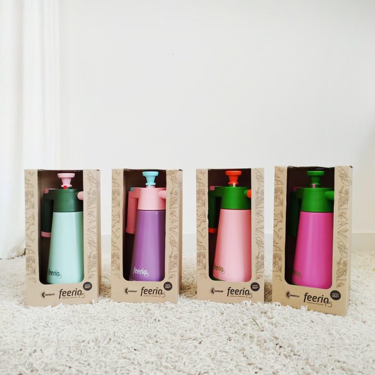 Spryskiwacz opryskiwacz zraszacz 3w1 1,5L fioletowy