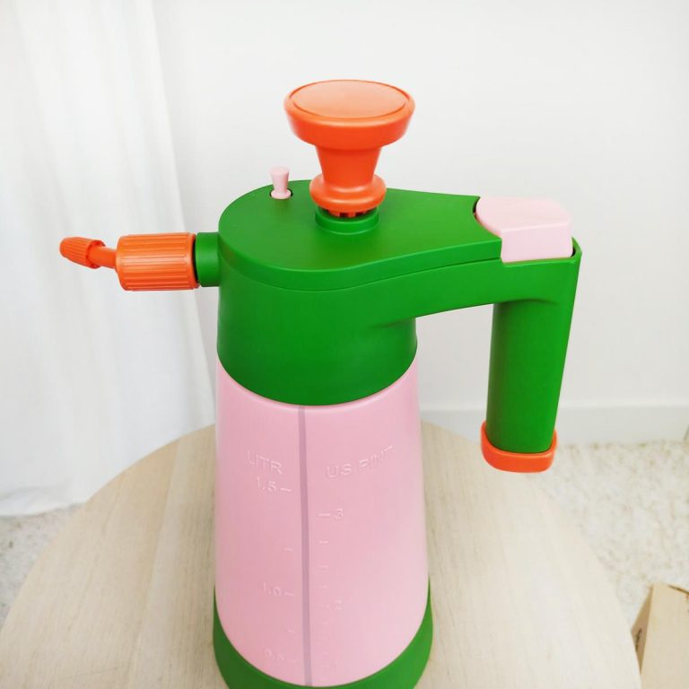 Spryskiwacz opryskiwacz zraszacz 3w1 1,5L jasno różowy