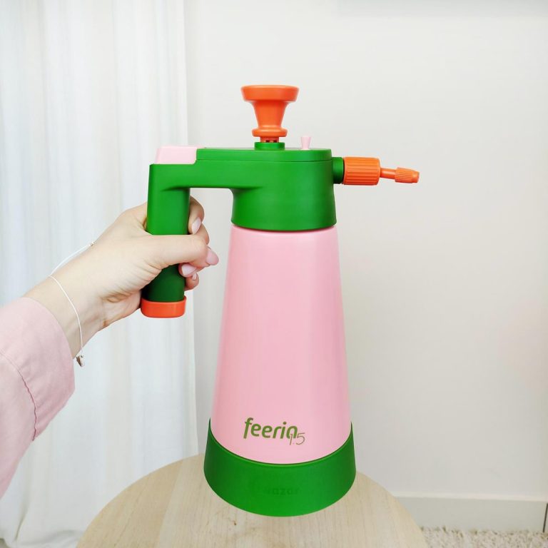 Spryskiwacz opryskiwacz zraszacz 3w1 1,5L jasno różowy