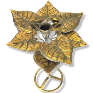 Metalowy świecznik 30cm