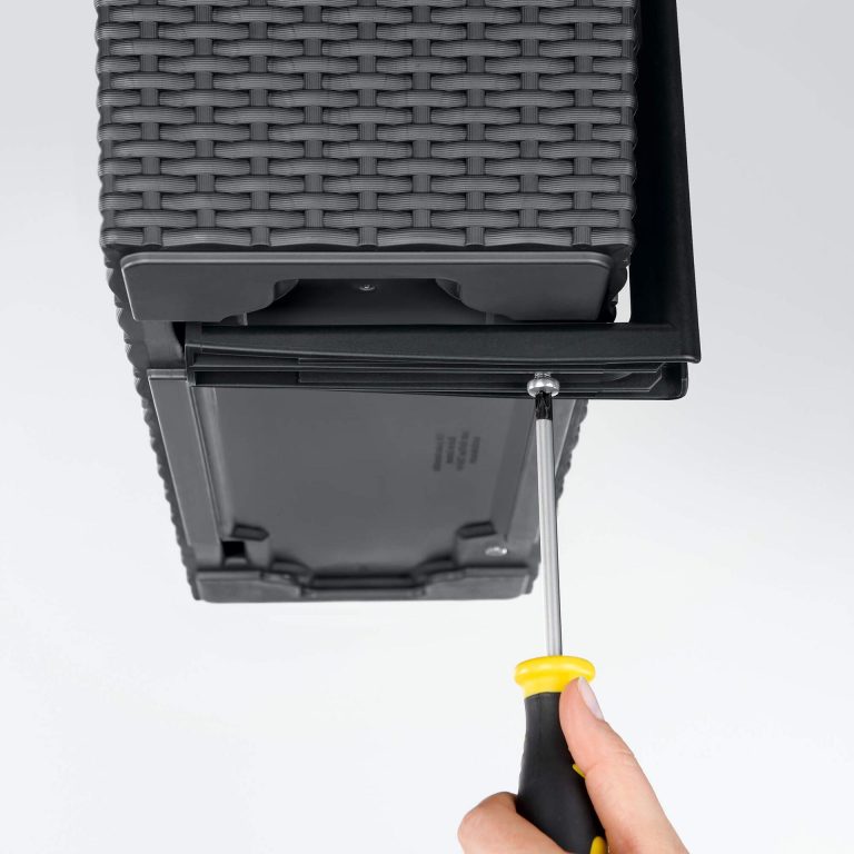 UCHWYTY LECHUZA BALCONERA 50/80 BIAŁY 2 szt