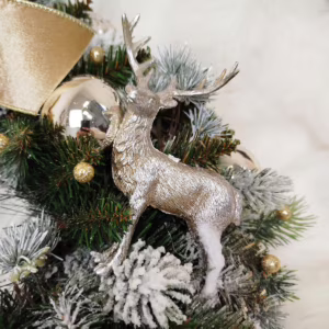 Wianek świąteczny bożonarodzeniowy sztuczny - 45cm - ręcznie robiony