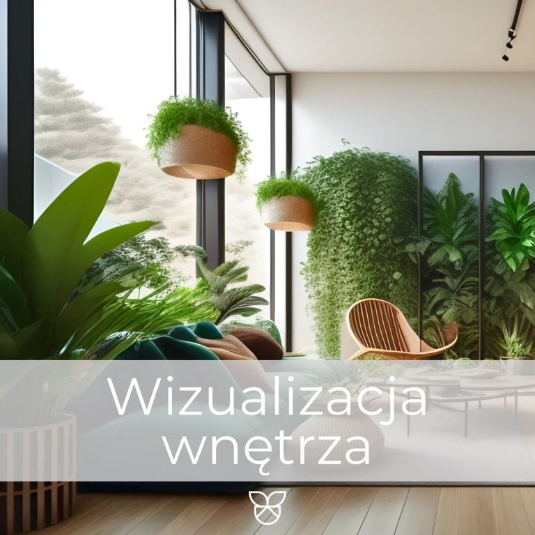 Rośliny doniczkowe- wizualizacja każdego wnętrza