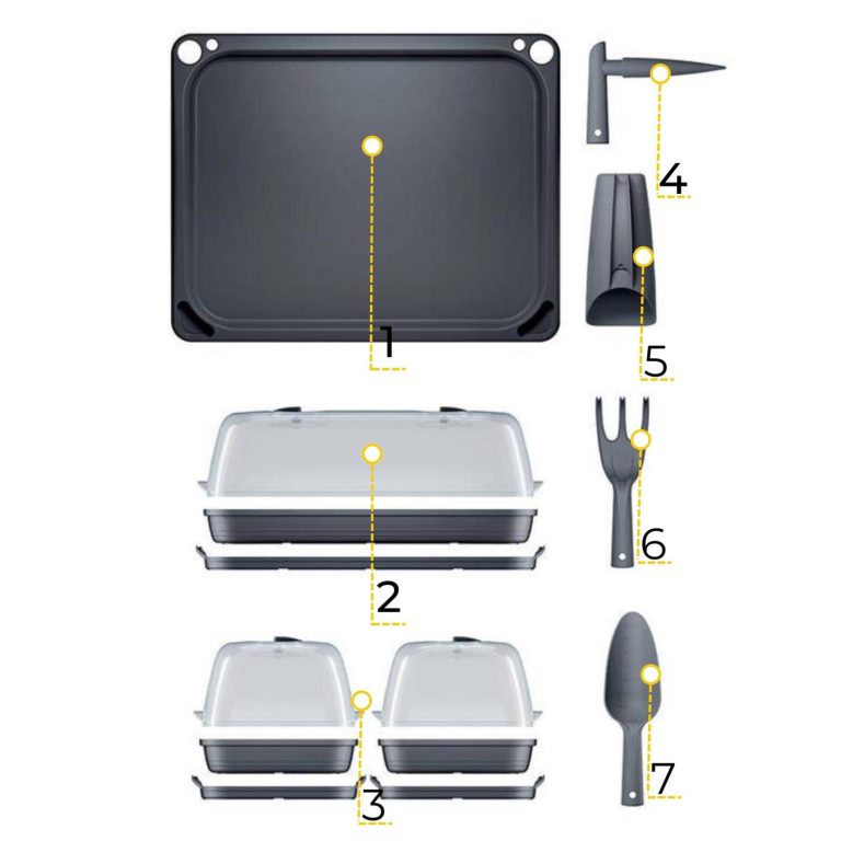 Inspekt Zestaw do wysiewu roślin i ziół miniszklarnia rozsadnik