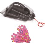 Zestaw narzędzi ogrodniczych Łopatka Grabki + Rękawiczki