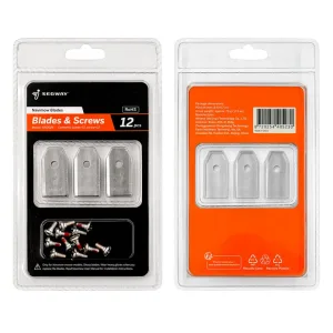 Zestaw noży na wymianę wraz z śrubami Segway Navimow