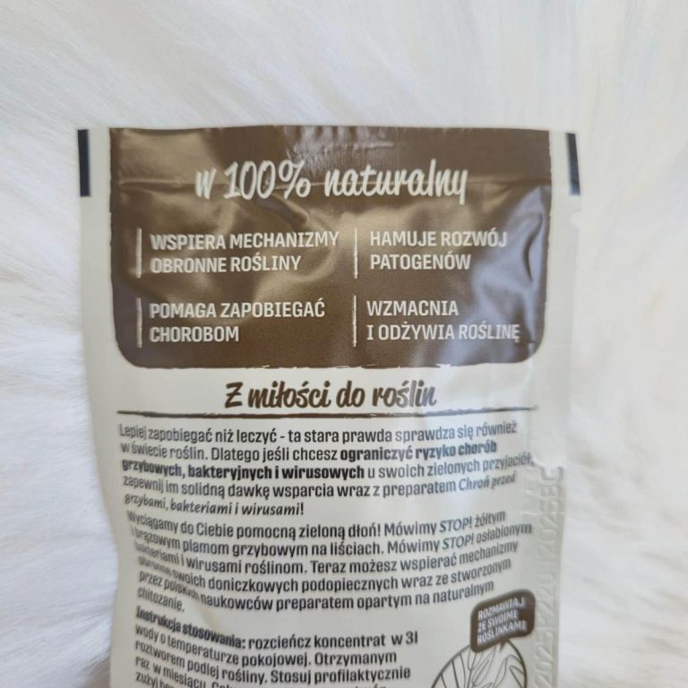 Plant Lover w 100% naturalny preparat grzybobójczy - Chroń przed grzybami