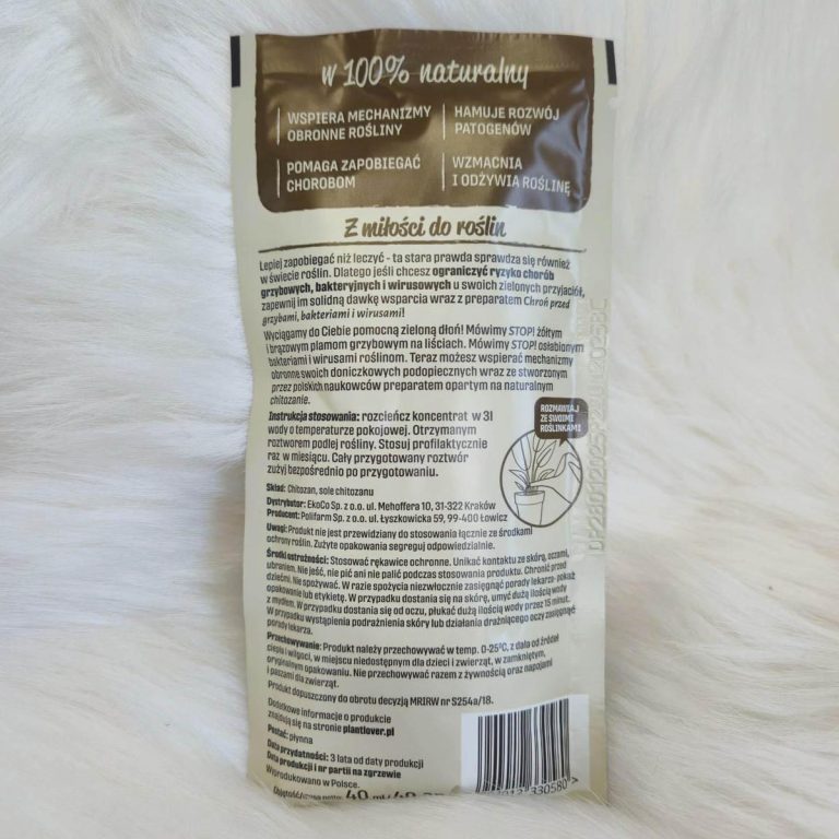 Plant Lover w 100% naturalny preparat grzybobójczy - Chroń przed grzybami
