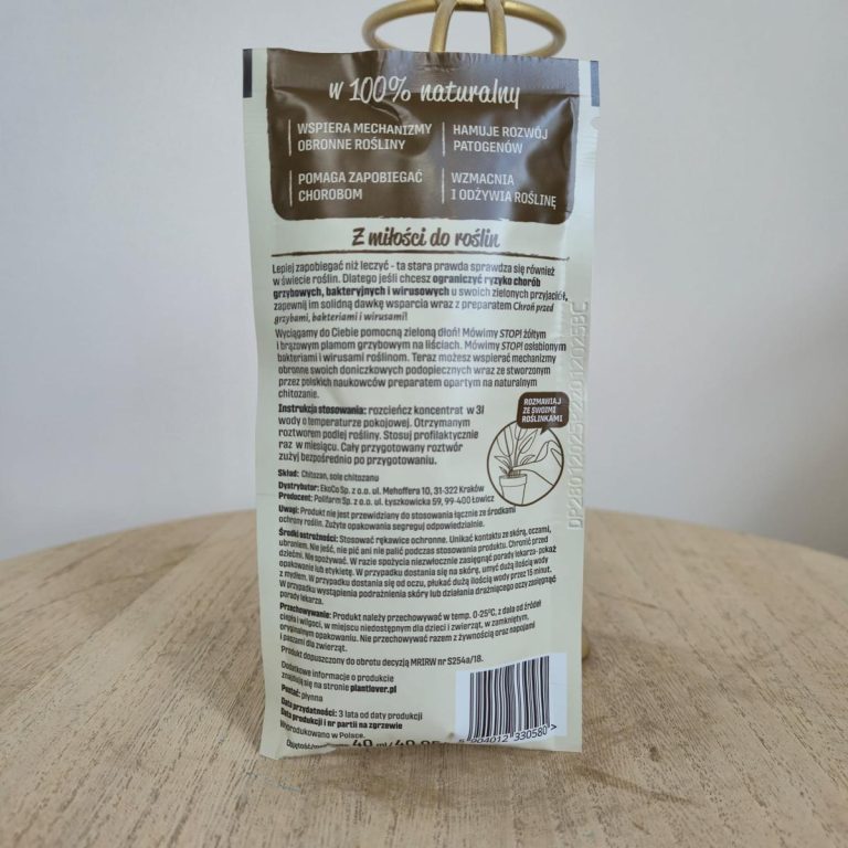 Plant Lover w 100% naturalny preparat grzybobójczy - Chroń przed grzybami