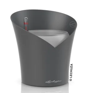 Doniczka plastikowa Lechuza orchidea szary