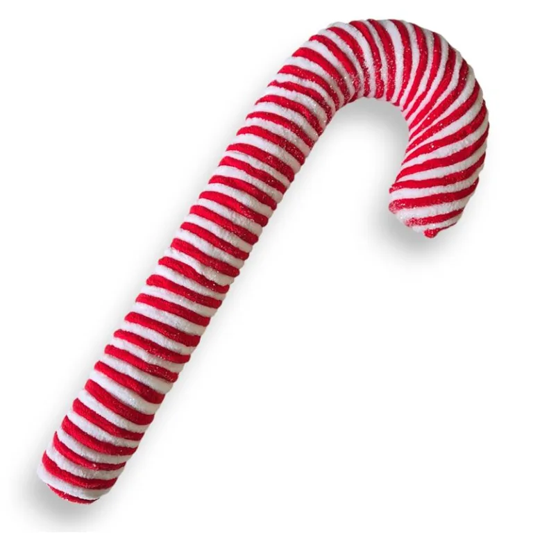 Figurka świąteczna laska cukrowa pluszowa candy cane 40cm