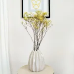 Gipsówka stabilizowana wiecznie żywa żółta mały bukiet