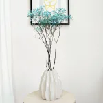 Gipsówka stabilizowana wiecznie żywa niebieska mały bukiet