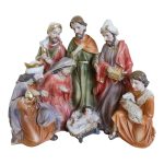 Szopka, scenka bożonarodzeniowa h20cm