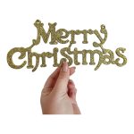 Ozdoba świąteczna napis, pik 2szt