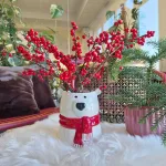 Ostrokrzew czerwony - Ilex żywa gałązka (Ilex Ve Rode Bes) 35cm 1szt.