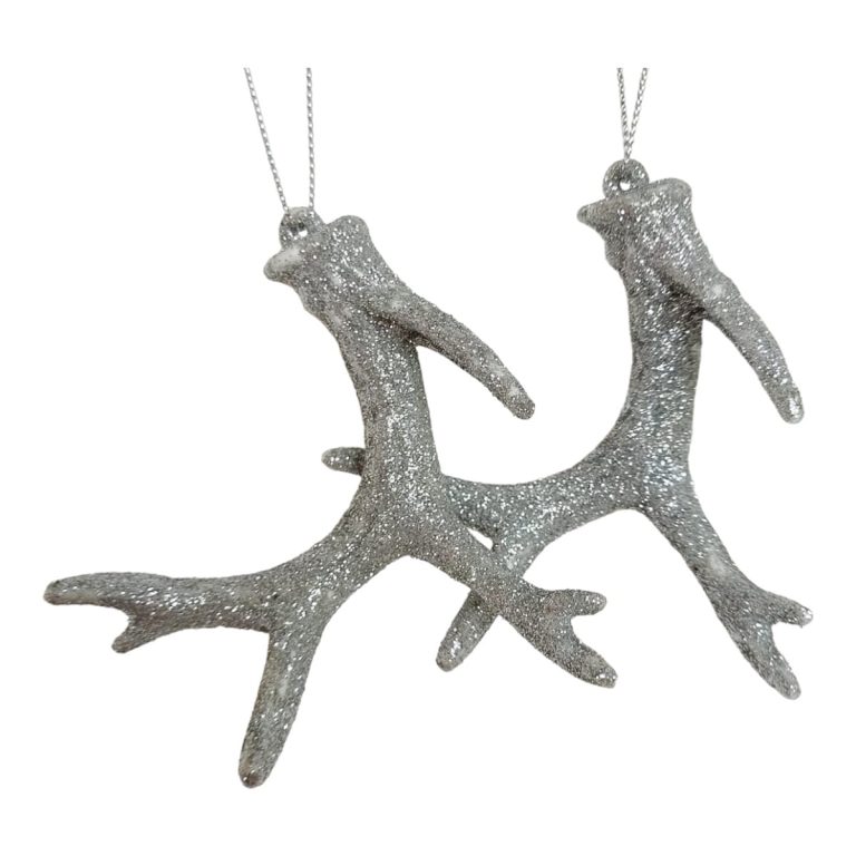 Zawieszka świąteczna rogi, 2szt