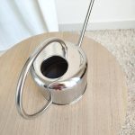 Konewka metalowa srebrna 1l