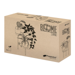 Industrialny kwietnik loftowy 3 doniczki niski