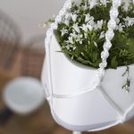 Pleciona makrama YULA biała Lechuza