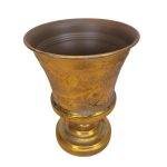 Osłonka metalowa kielich 16cm złoty